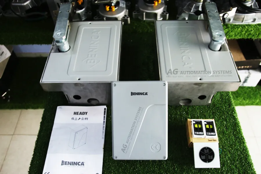 Motor cổng âm sàn Beninca AG-BA500 220v/24v